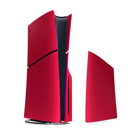 PS5 slim Face plate volcanic red
