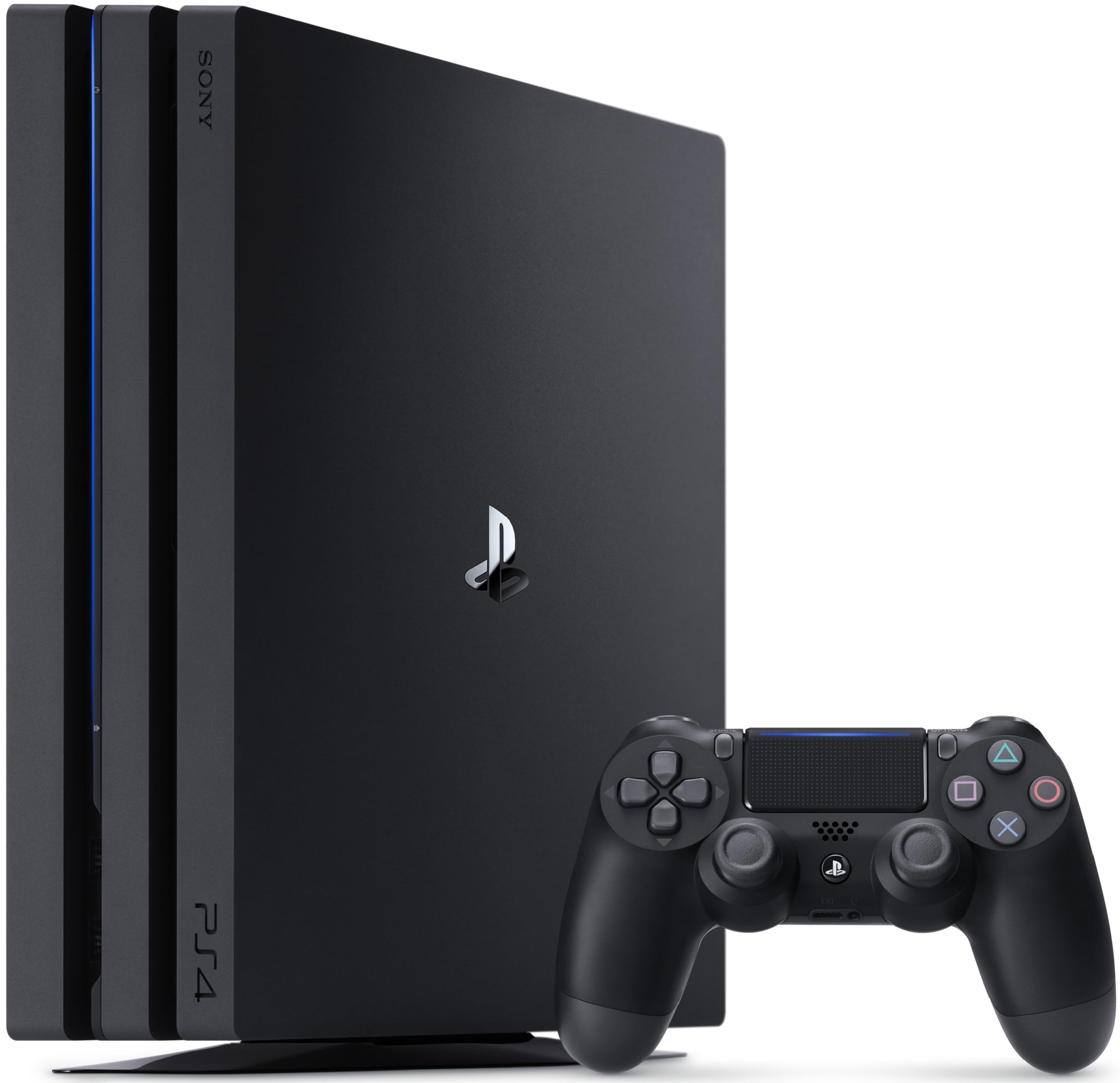USED : Playstation 4 pro / ps4 pro with 2 controller and cd