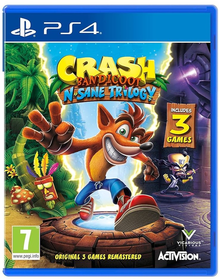 Crash Bandicoot N-Sane Trilogy 3 in 1