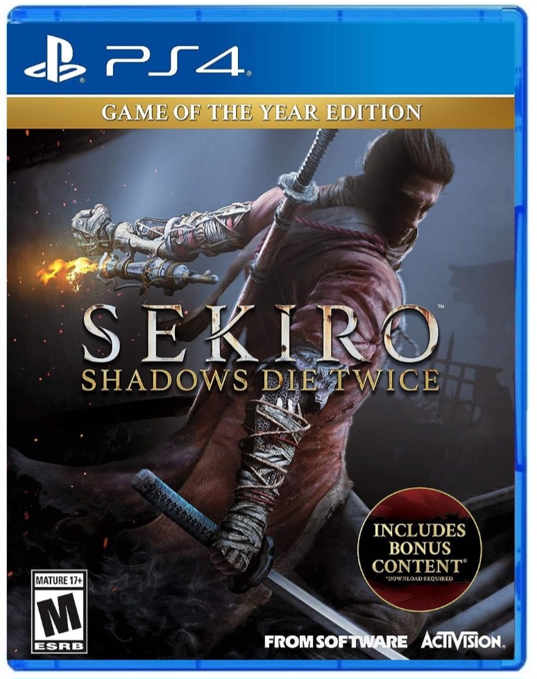 Sekiro shadow die twice Game of the year Edition