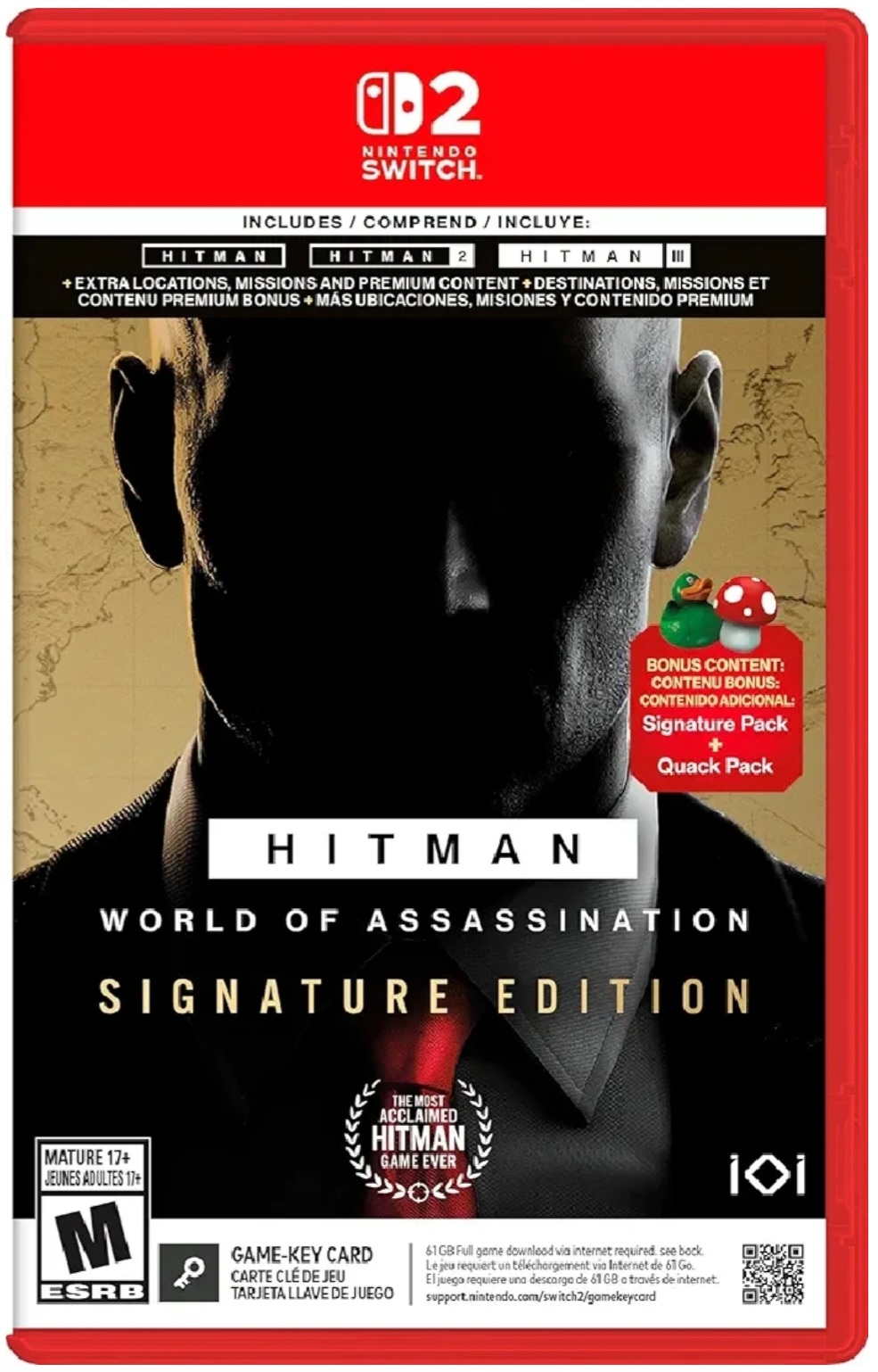 Hitman: World of Assassination Signature Edition - Nintendo Switch 2