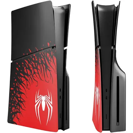 PS5 slim face plate spider man 2 edition